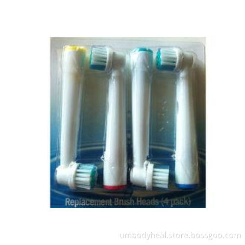Replacement Ultrasonic Toothbrush Head For Oral B , 4 PCS S